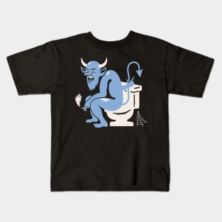 evil got the toilets Kids T-Shirt